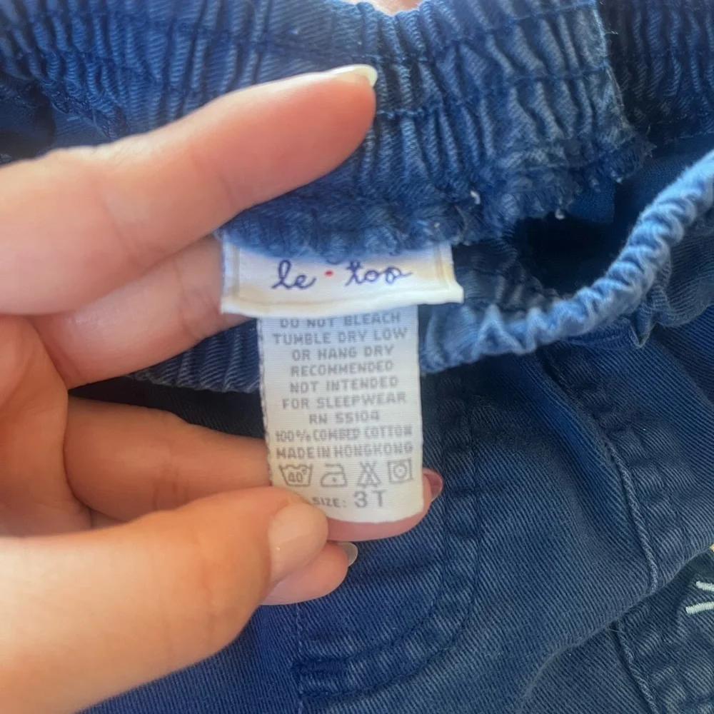 Vintage Le Top Blue Kids Shorts